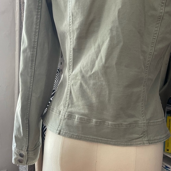 Liverpool washed out green jacket, size: S - Picture 10 of 13